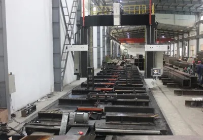 TBD Series Gantry Movable CNC Beams Drilling Line